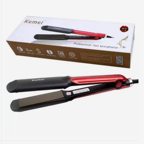Kemei KM-328 Professional Hair Straightener Ceramic Professional Hair Straightener-duplicate-duplicate