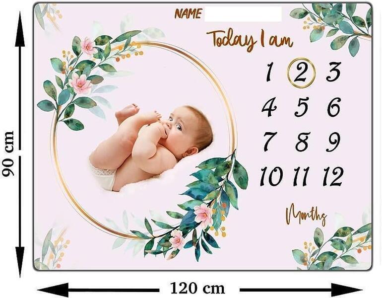 New Born Baby Monthly Mat