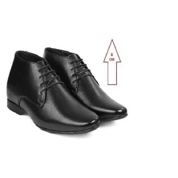 Bxy 563 Elevator Shoes For Men - (Black) - Fashion | Shoes For Men | Men's Footwear | Formal Shoes