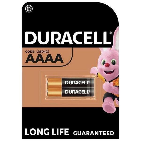Duracell AAAA Alkaline Battery 1 Pair for Stylus Pen, Laser Lights and Electronics - AAAA Batteries