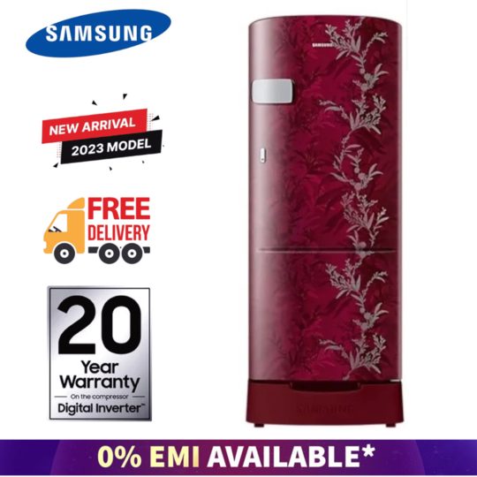 SAMSUNG 192 ltr Single Door Refrigerator - RR20C2Z226R/IM