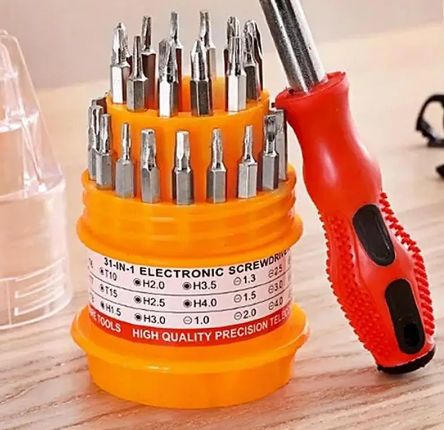 31 in 1 Screw Driver Set & Wrench Tool Kit