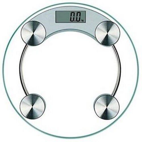 Digital Personal Weighing Machine | Digital LCD Display Tempered Glass Body Weighing Machine - Max Load