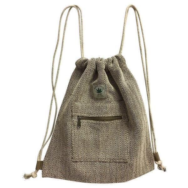 Hemp Sport Bag Perfect For Carrying Small Items Outdoor Travel Gym & Sport For Men Women - Bags | Bags For Men And Women