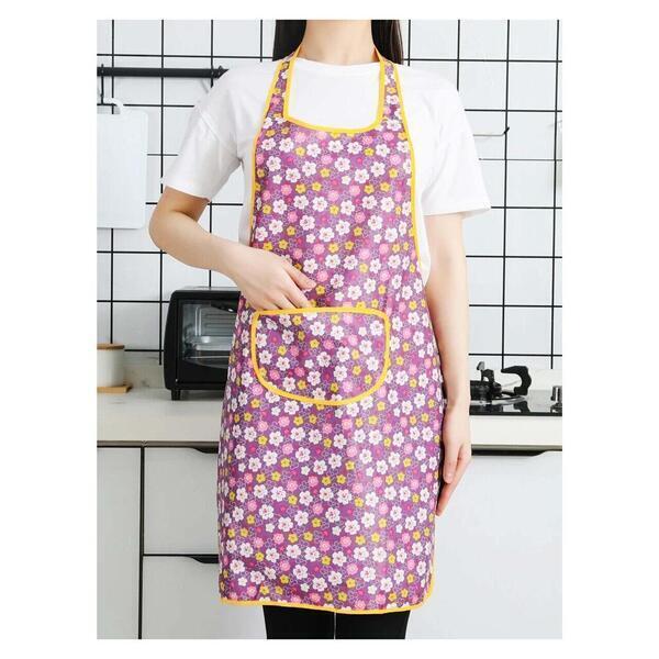 Kitchen Apron Waterproof Printed (Multicolor)