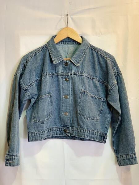 Oversized Crop Denim / Jean Jacket for Ladies