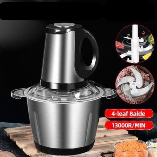 Powerful Electric Vegetable/Meat Grinder/Keema Maker Food Chopper Stainless Electric Kitchen Chopper Meat/Vegetable Grinder-850W