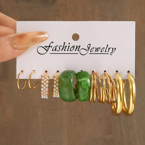 ANX Trendy Viral Set Earring For Women / Designs Available/Hoop Earring