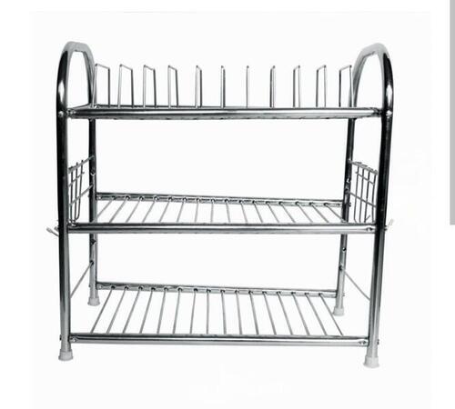 Steel Kitchen Rack Dish Rack Medium 18×18 inches