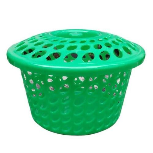 Bagmati Green Royal Basket with Lid