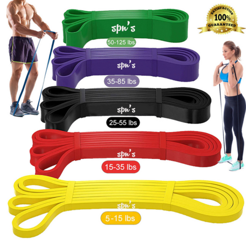 Pull Up Assist Band - Power Resistance Bands for Squats - Cross Training Resistance Loop Bands |( Strength Training Equipment)