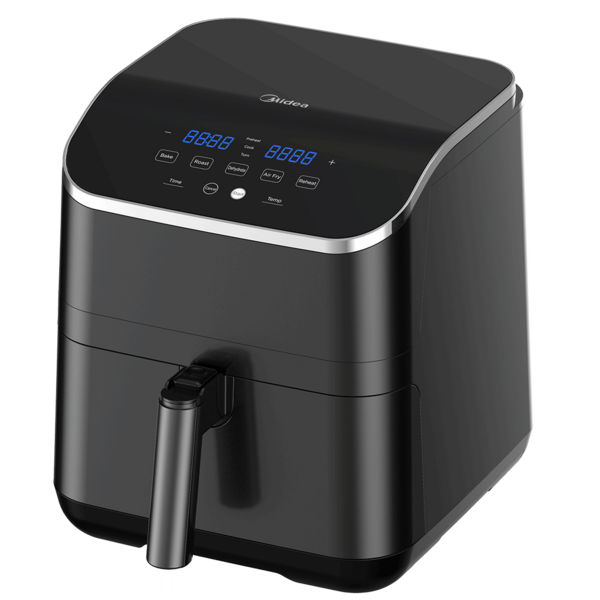 Midea 5.5L Air Fryer 1700W with Dual Cyclone Rapid Hot Air Technology ( MFCN55D2)