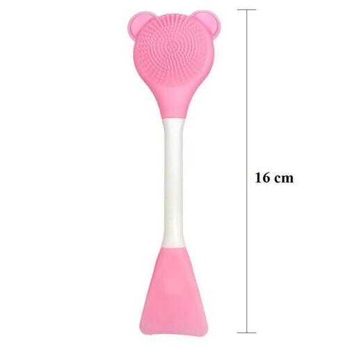 Double Headed Silicone Facial Mask Brush
