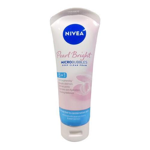 Nivea Pearl Bright Micro Bubbles Deep Clean Foam