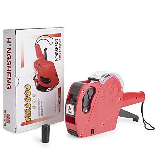 8-Digit Price Labeler Printing Rate Printer Label Gun
