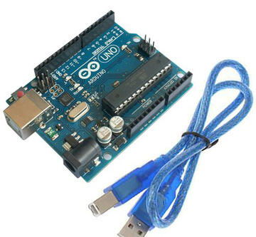 Arduino UNO Original R3 board with DIP ATmega328P with USB Cable ...