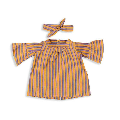 Kokroma Buddies Baby Girls Dress And Headband Set Multi-Colored (3mnths-3yrs)