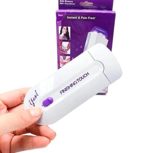 Makeup Mania Women Body Facial Hair Removal /Pain Free Hair Removal/White Finishing Touch Hair Remover/Women Body Hair Removal/Wireless Female Razor