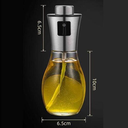 Oil Sprayer For Cooking Oil Spray Bottle Stainless Steeloil Dispenser Glass Bottle For Cooking