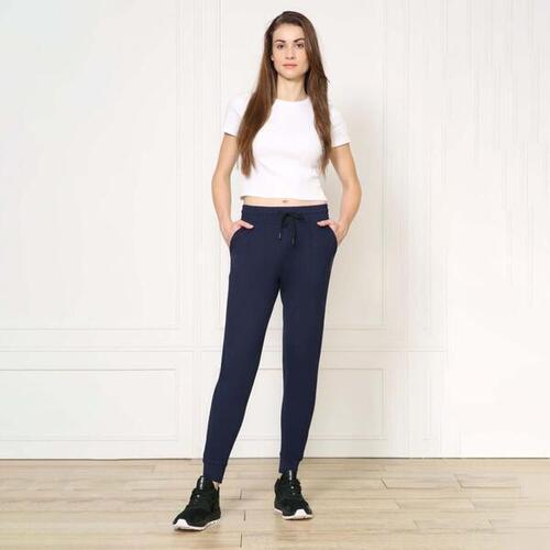 Fashionable Plain Light Touch Gym/Workout Joggers For Women - 66303