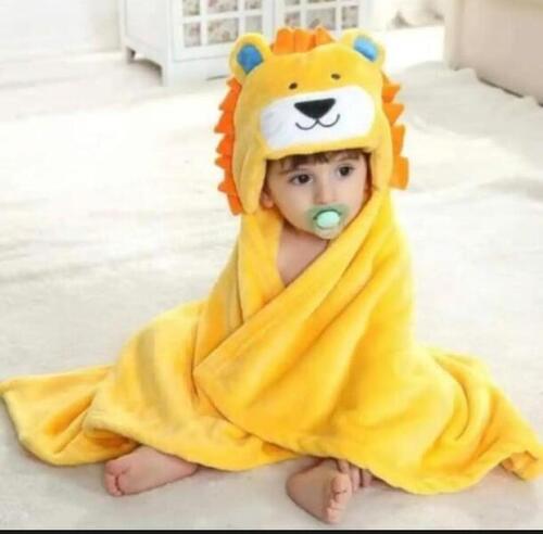 BELL BABY BLANKET WITH HOODED WRAPPER