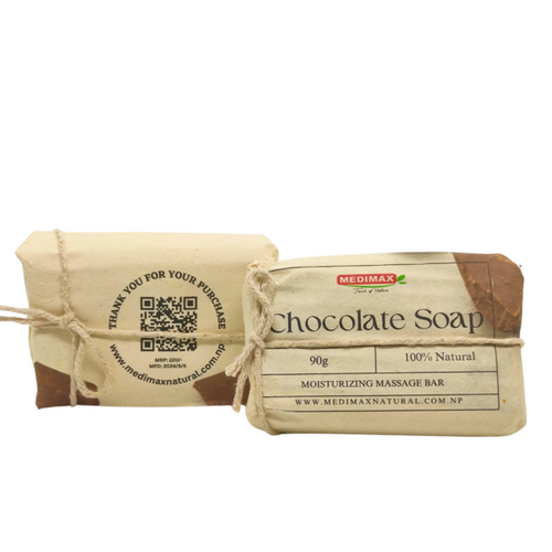 Chocolate Infused Handmade Soap Bar - Luxurious Cocoa Butter Blend for Smooth, Nourished Skin