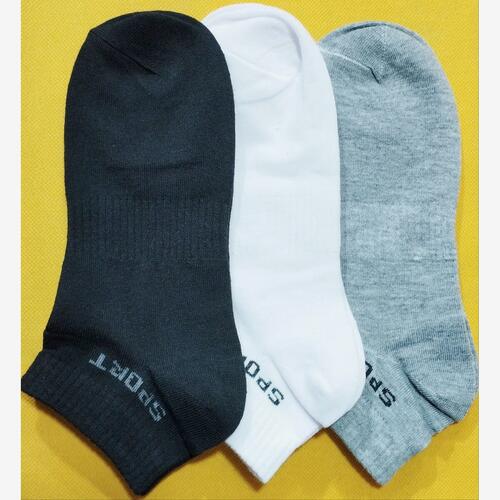 12(6Pair ) Solid Ankle Socks For Men