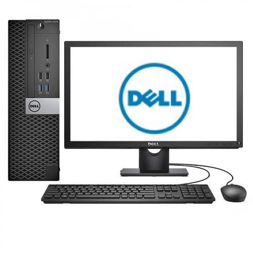 Dell Desktop Computer Set I5 6th Gen 8GB RAM 256GB SSD With 19 Inch Dell Monitor