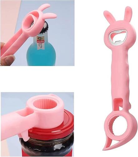 Multi- Function Can Opener, Manual Can Opener Good Non- Slip Handle Suitable For Kitchen And Dining Room