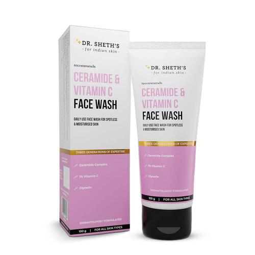 Dr. Sheth's Ceramide & Vitamin C Brightening Face Wash