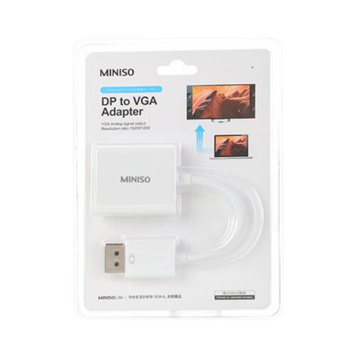 Lyra Mini DP to VGA Adapter ( White )