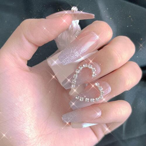 3D Press On Nails With Tape Glue