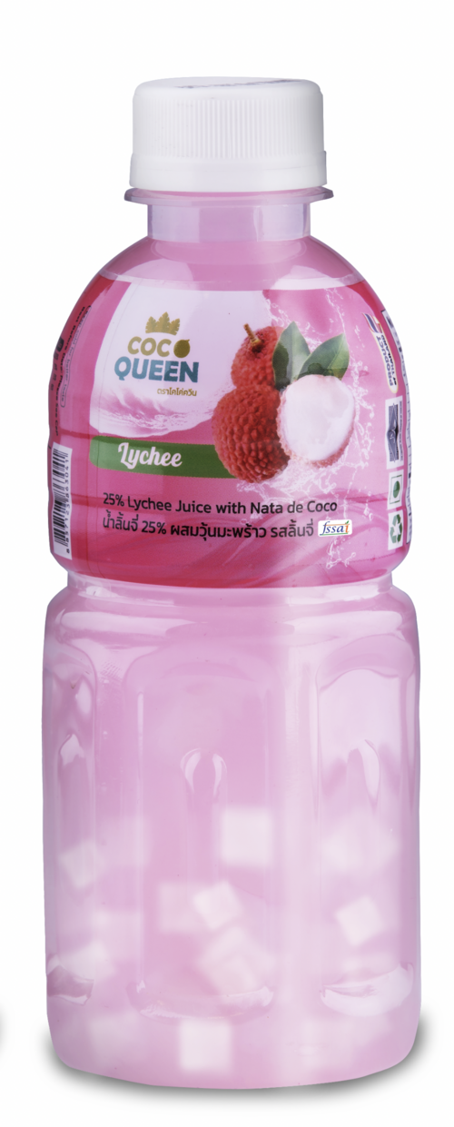 Coco Queen Fruit Juice with Nata De Coco (Lychee) | Compare and buy in ...