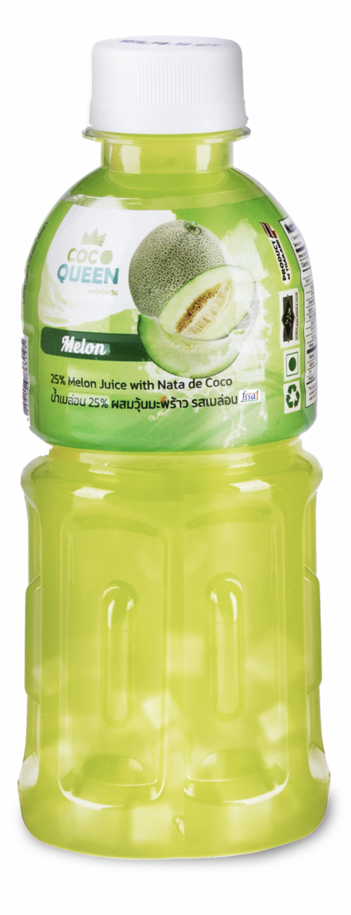 Coco Queen Fruit Juice with Nata De Coco (Melon) | Compare and buy in ...