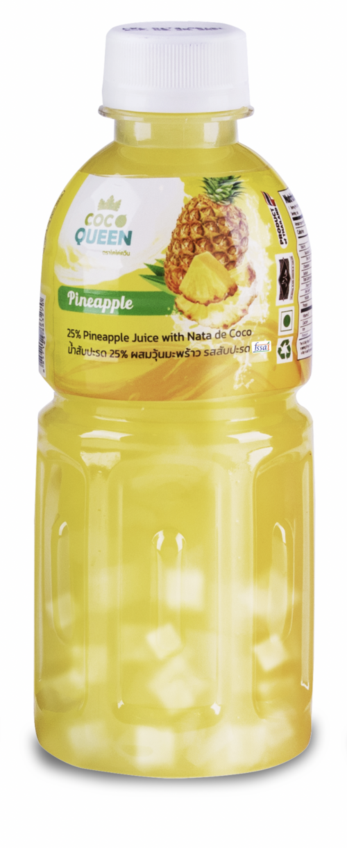 Coco Queen Fruit Juice with Nata De Coco (Pineapple) | Compare and buy ...
