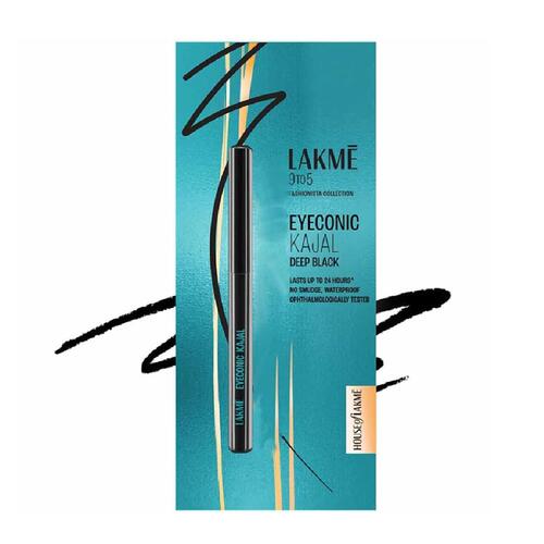 Lakme Eyeconic Kajal Deep Black (0.35g)