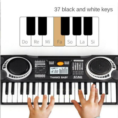 Mini 37-Key Electronic Piano for Kids | Multifunctional Music Toy for Beginners and Educational Use