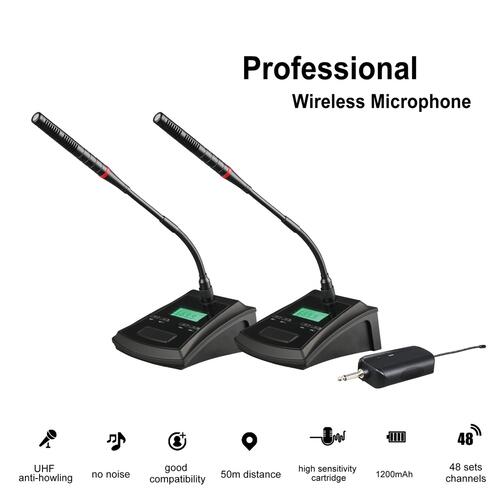 Shuperd M 8mt Dual Professional Conference Wireless Microphone