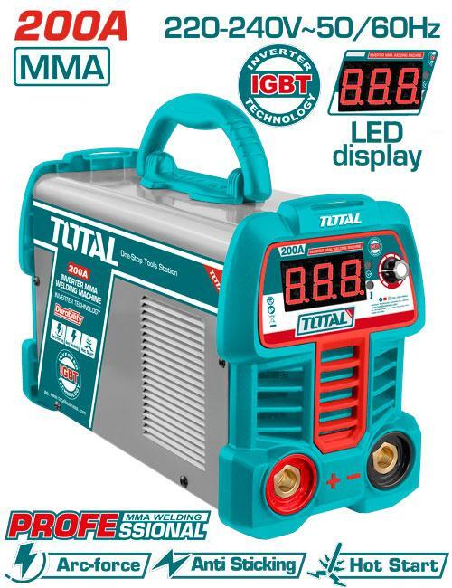 Total Inverter MMA Welding Machine 200A