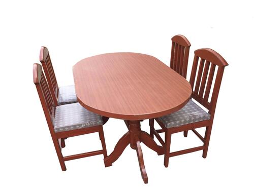 Wooden Dining Table Set With 4 Chair