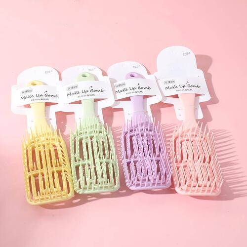 Bles Online Hollow beauty comb|Hairbrush|Fine-tooth comb|Styling comb|Detangling comb|Wide-tooth comb|Plastic comb|Wooden comb|Metal comb|Round comb|Salon comb
