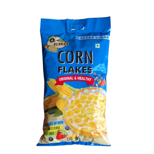 QUICK FLAKES CORN FLAKES NO ADDED SUGAR POUCH (500g)