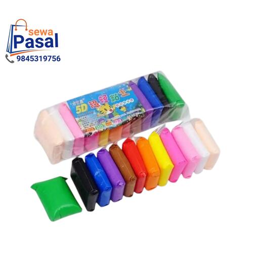 Clay Multicolor Super Clay For Kids -sewaPasal