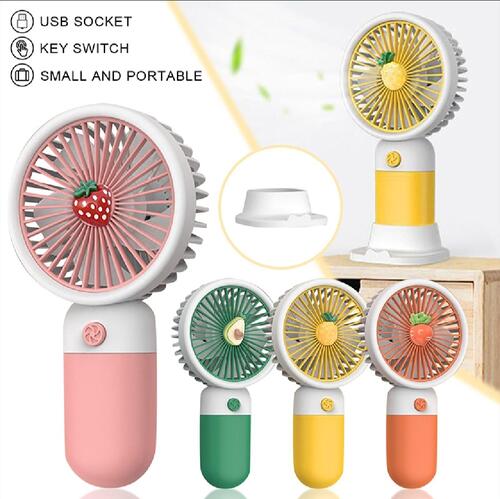 Cute little Portable Handy Rechargeable Mini Fan
