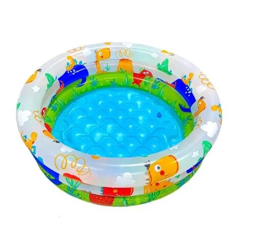 Inflatable 3 Rings Baby Bath Tub Swimming Pool Play Centre Toy for Kids