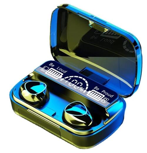 M10 True Wireless Earbuds Bluetooth 5.1 with Waterproof Bluetooth Earbuds with Mic | Auto Pairing Bluetooth Headset