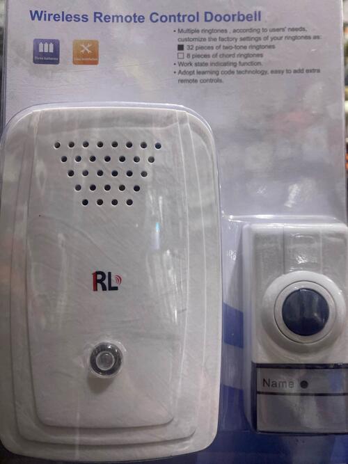 Wireless Remote Control Doorbell with 16 Ringtones , Model RL-3918