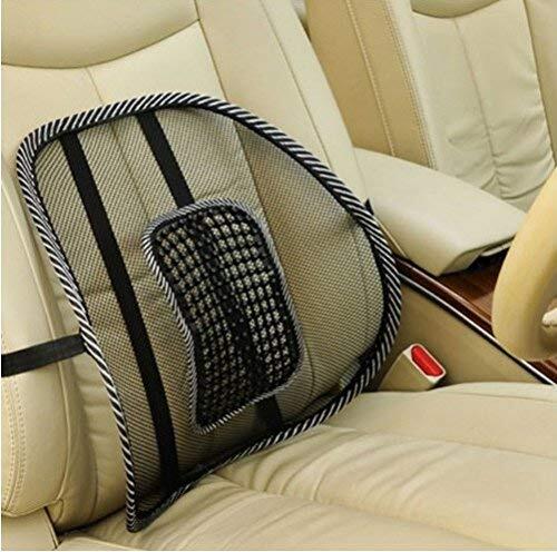 Cool Vent Cushion Mesh Back Lumbar Support Office Home Car Seat Chair