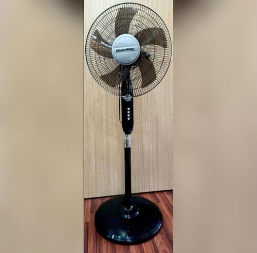 Electromax / Chrome Stand Fan With Timer Heavy Base