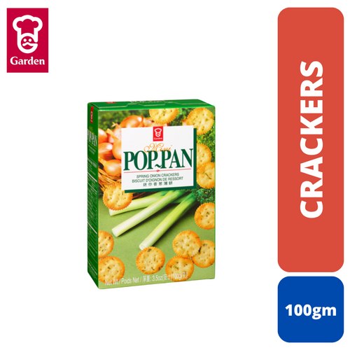 GARDEN Mini Pop Pan Spring Onion Crackers (100g)